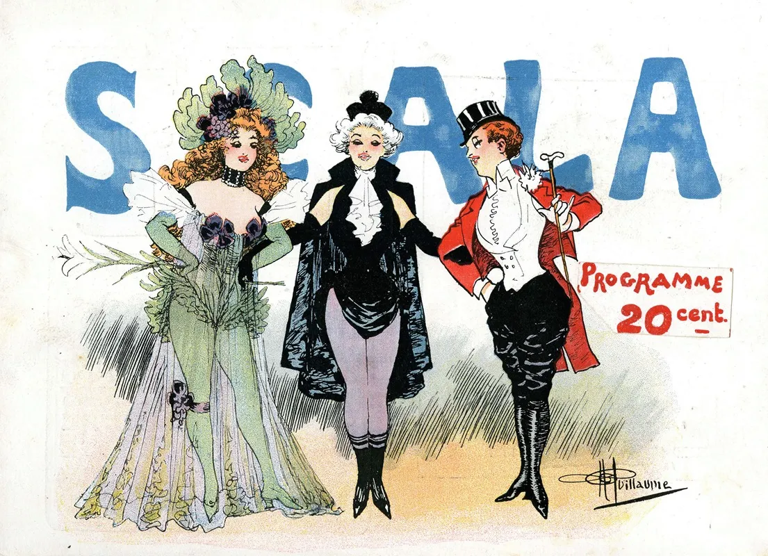 Scala 3 by Albert Guillaume - Canvas Print