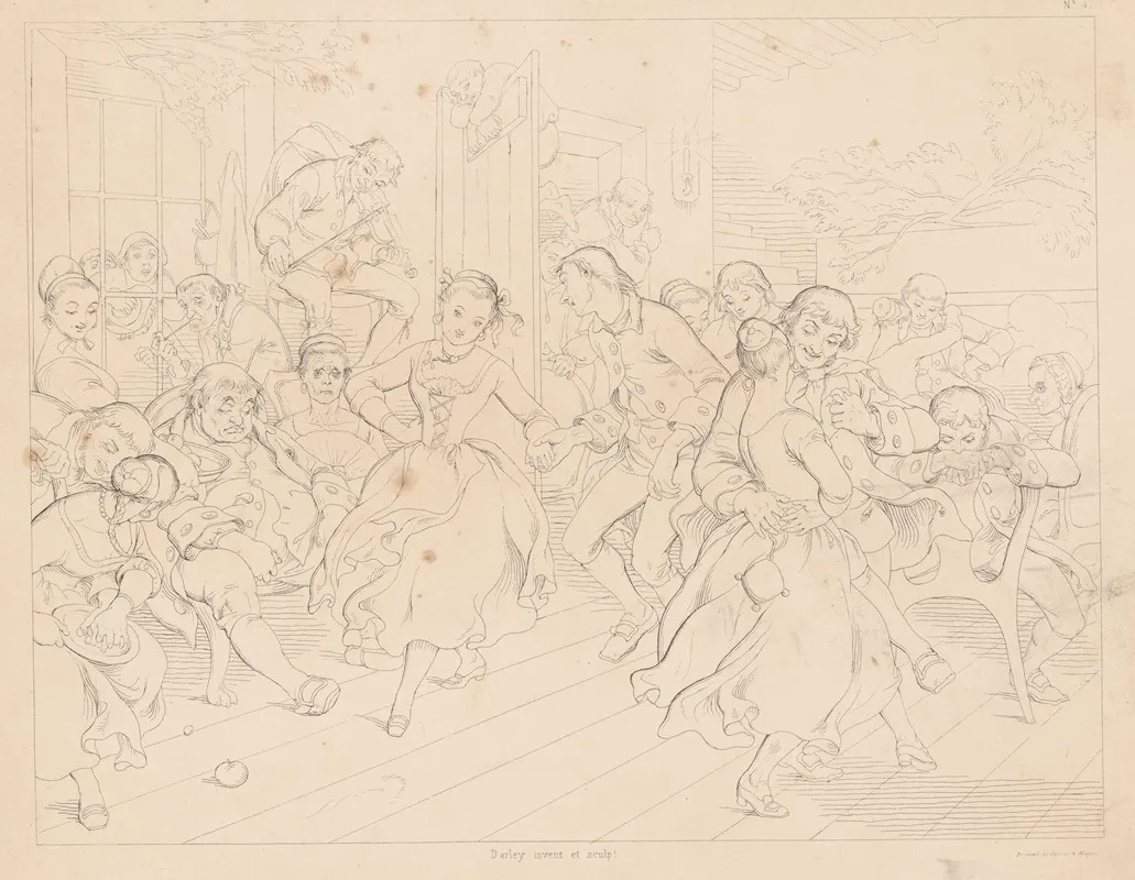 Scene At A Dance