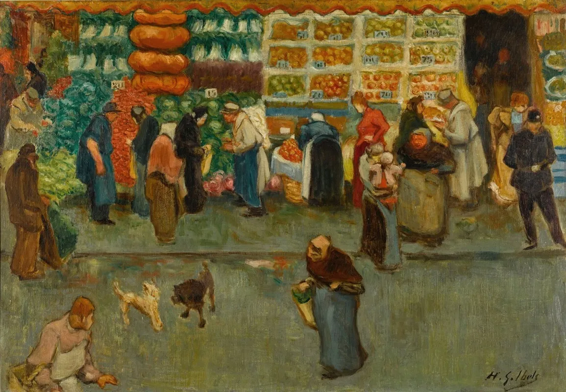 Scene De Marche A Paris