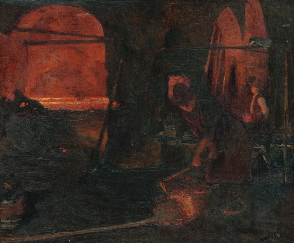 Scene From The Smithy