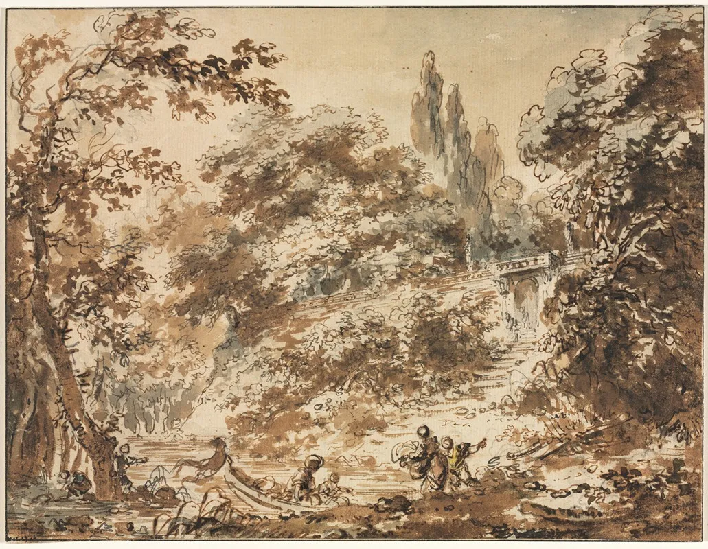 Scene In A Park 5
