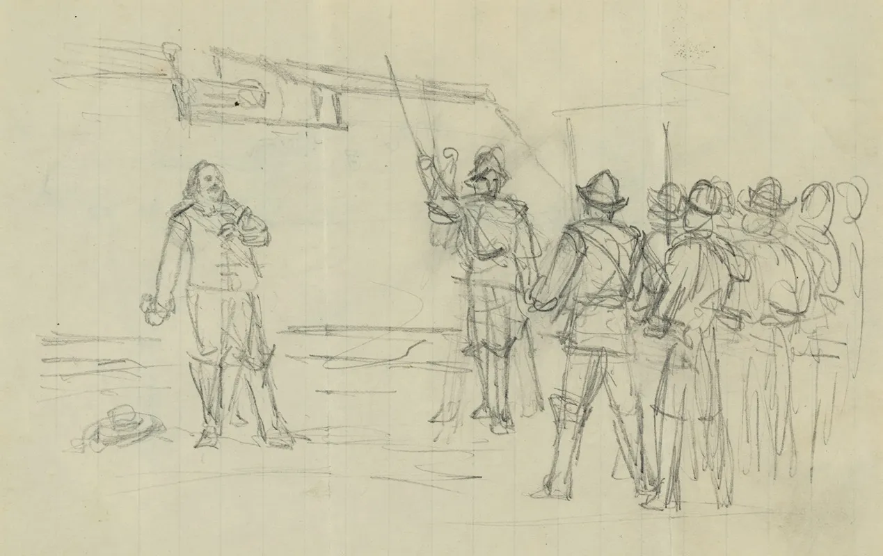 Scene With Conquistadors
