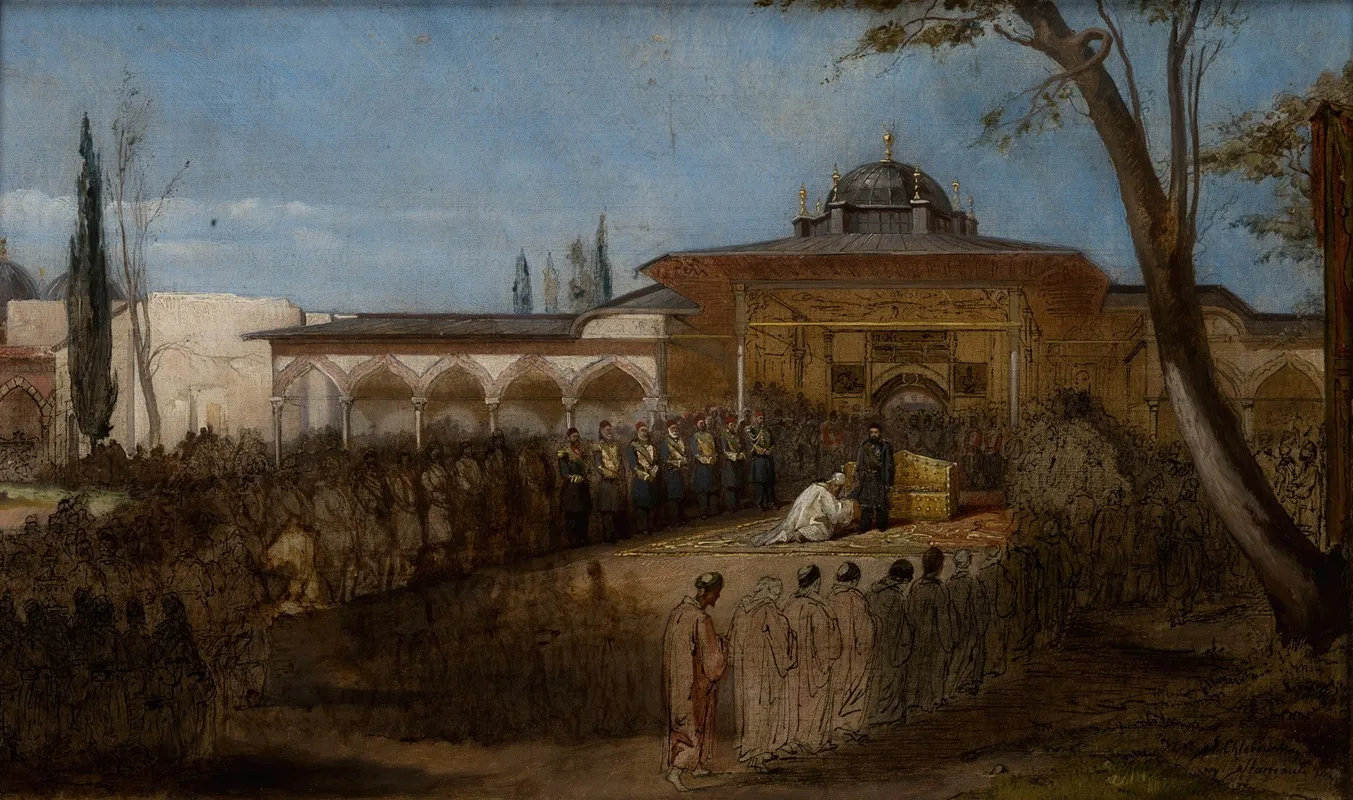 Scene With The Sultan