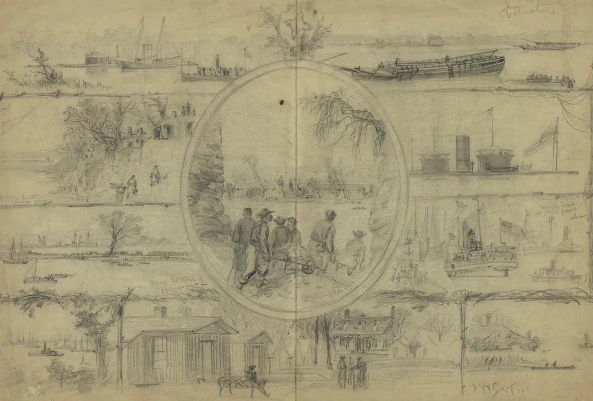 Scenes Associated With Dutch Gap Canal