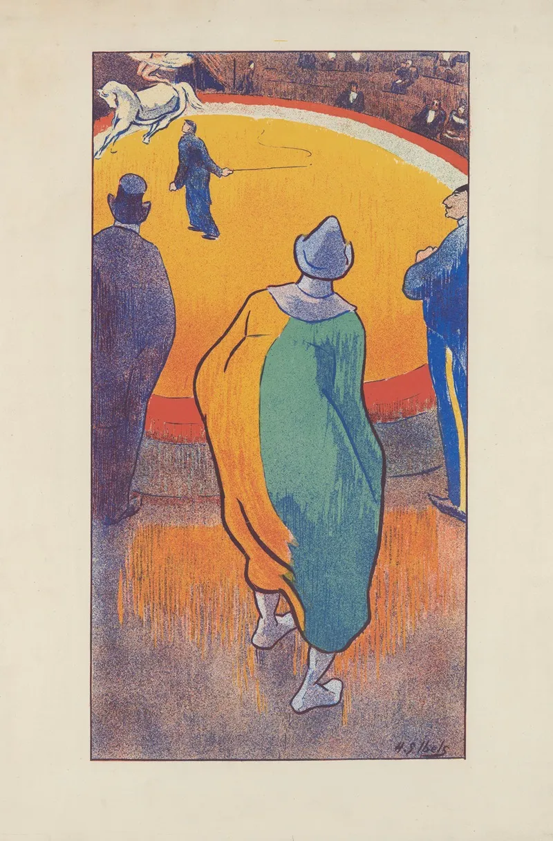 Scenes De Cirque by Henri-Gabriel Ibels - Canvas Print