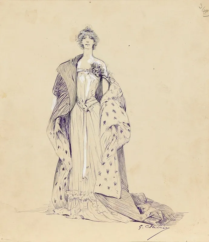 Scenes Of Sarah Bernhardts Life 17