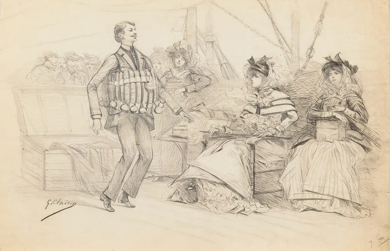Scenes Of Sarah Bernhardts Life 6