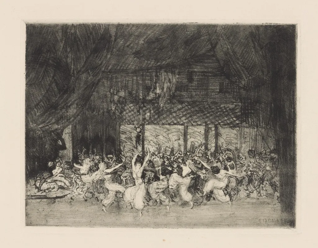 Scheherazade 3 by Ernst Oppler - Canvas Print