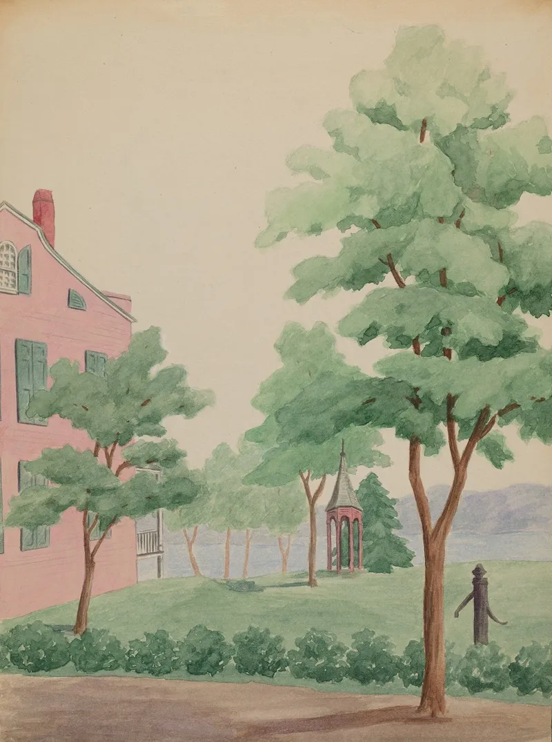 Schermerhorn Estate by Helen Miller - Canvas Print