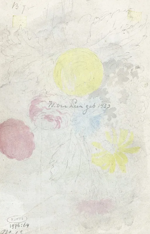 Schets Van Een Boeket