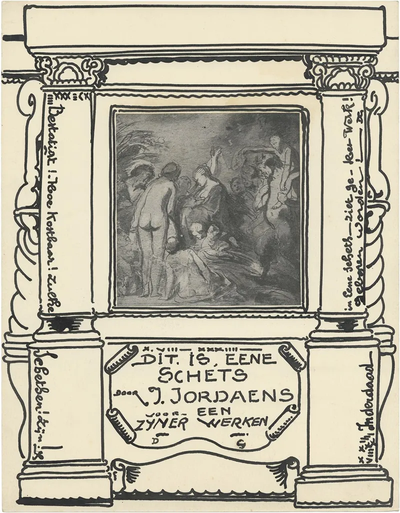 Schets Van Jacob Jordaens