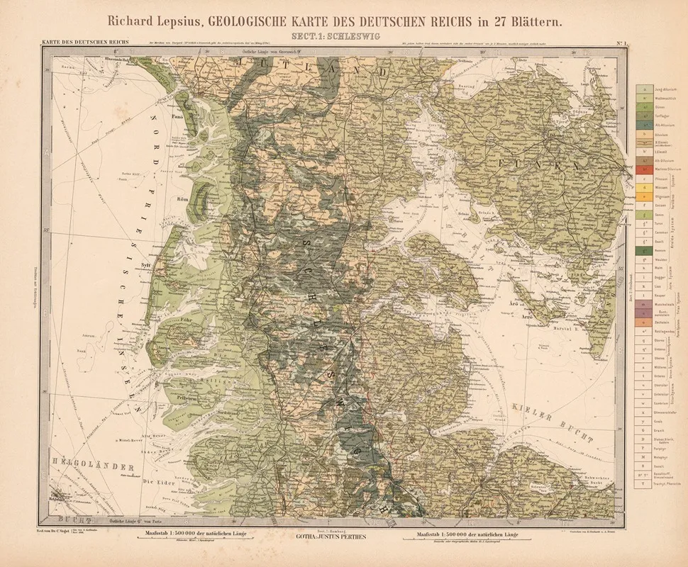 Schleswig 2 by F. Stiebritz - Canvas Print