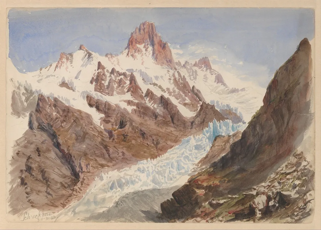 Schreckhorn Eismeer
