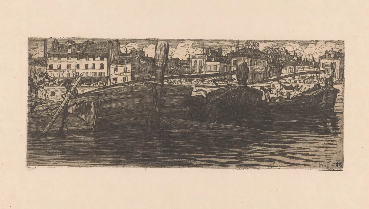 Schuiten In De Seine In Parijs