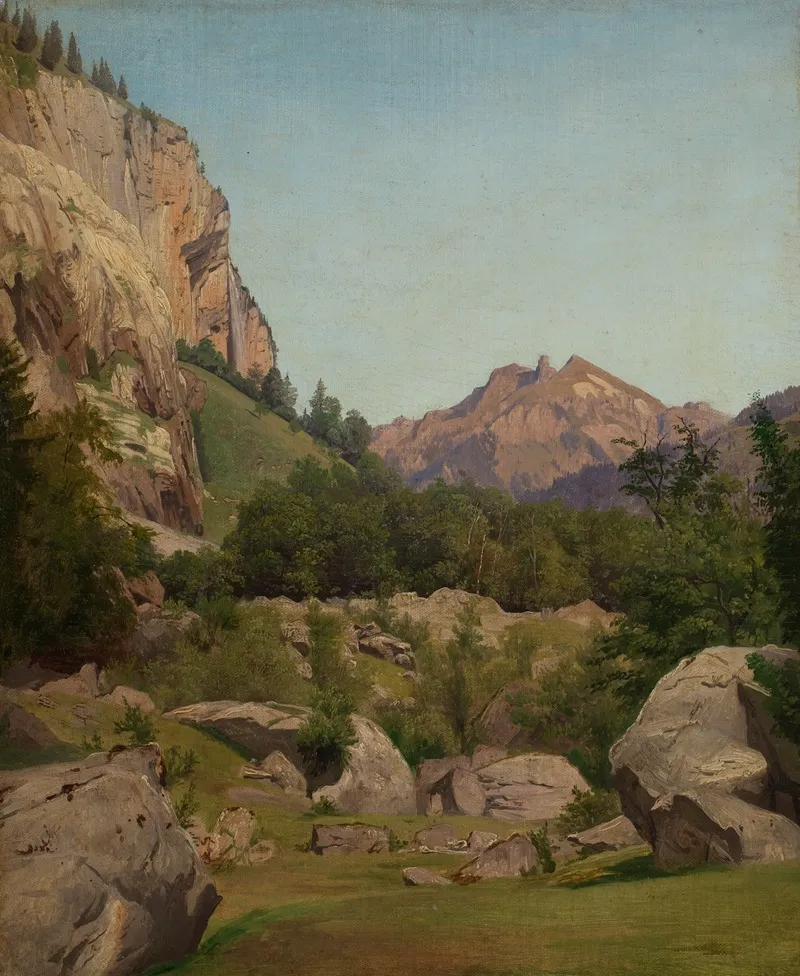 Schweizer Gebirgslandschaft