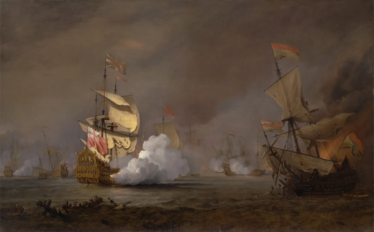 Sea Battle Of The Anglo Dutch Wars