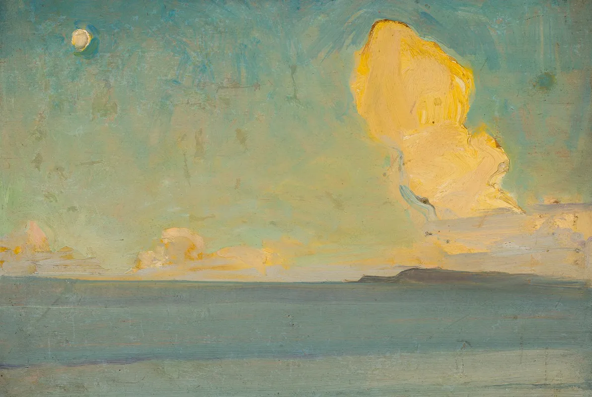 Sea Sketch by Konrad Krzyżanowski - Canvas Print