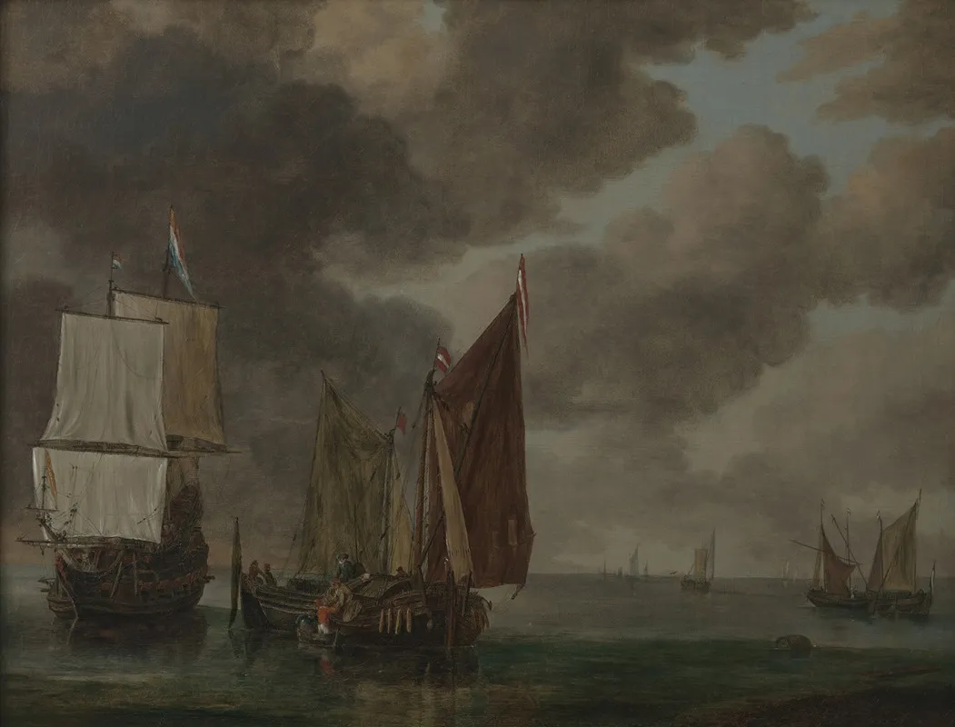 Seascape 48 by Reinier Nooms - Canvas Print