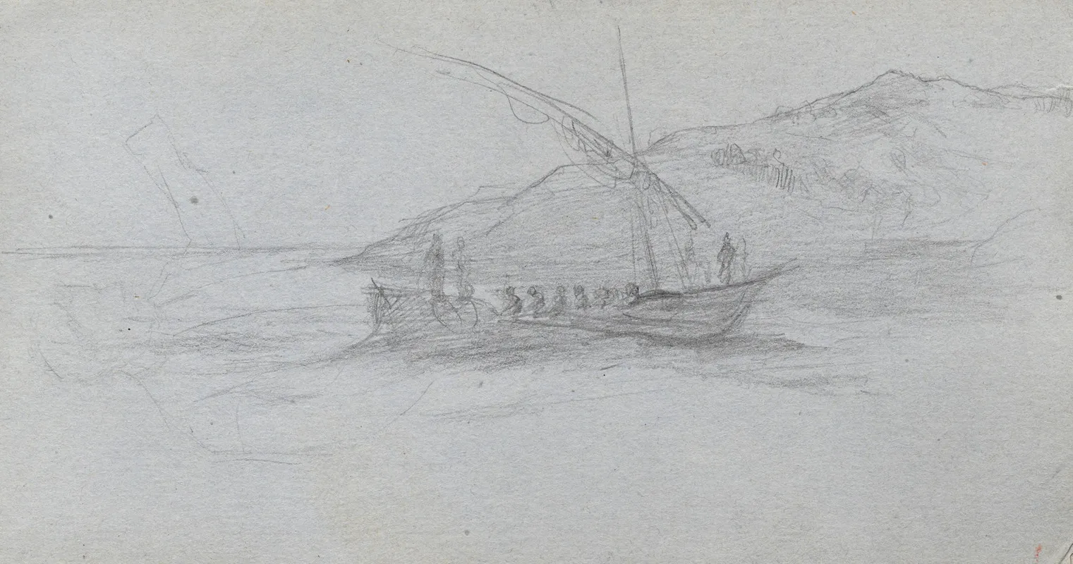 Seascape And Figure