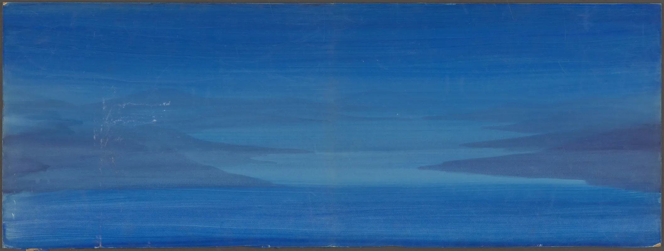 Seascape In Blue Teal Indigo