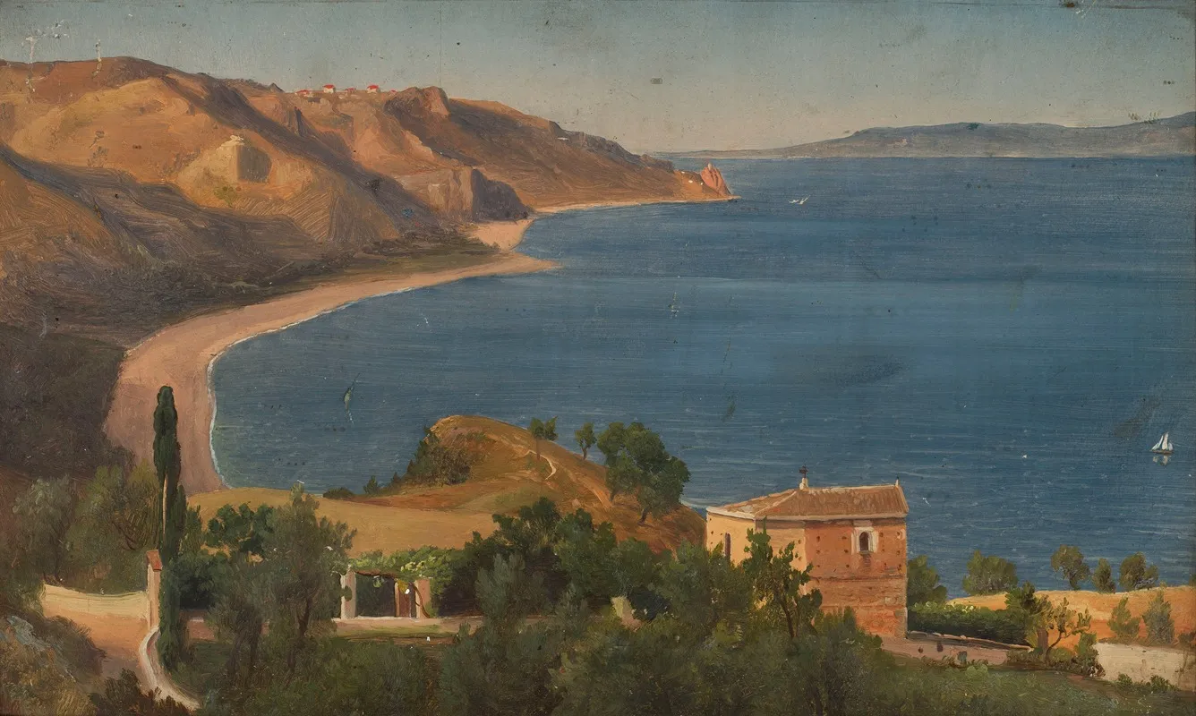 Seaside Landscape 2 by Chrystian Breslauer - Canvas Print