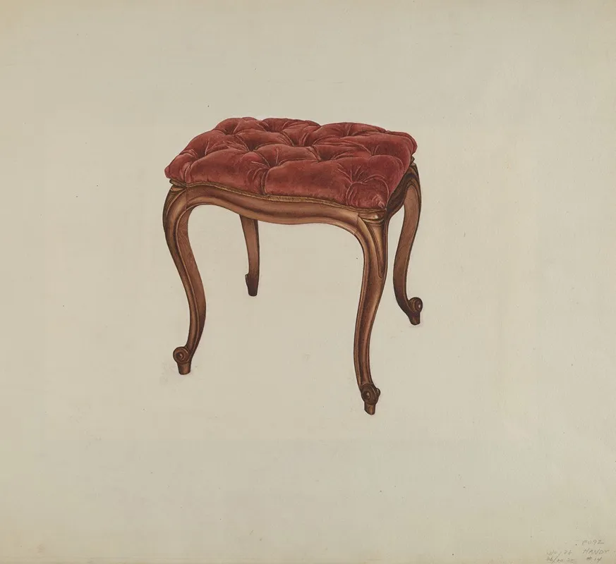 Seat by Dorothy Handy - Canvas Print