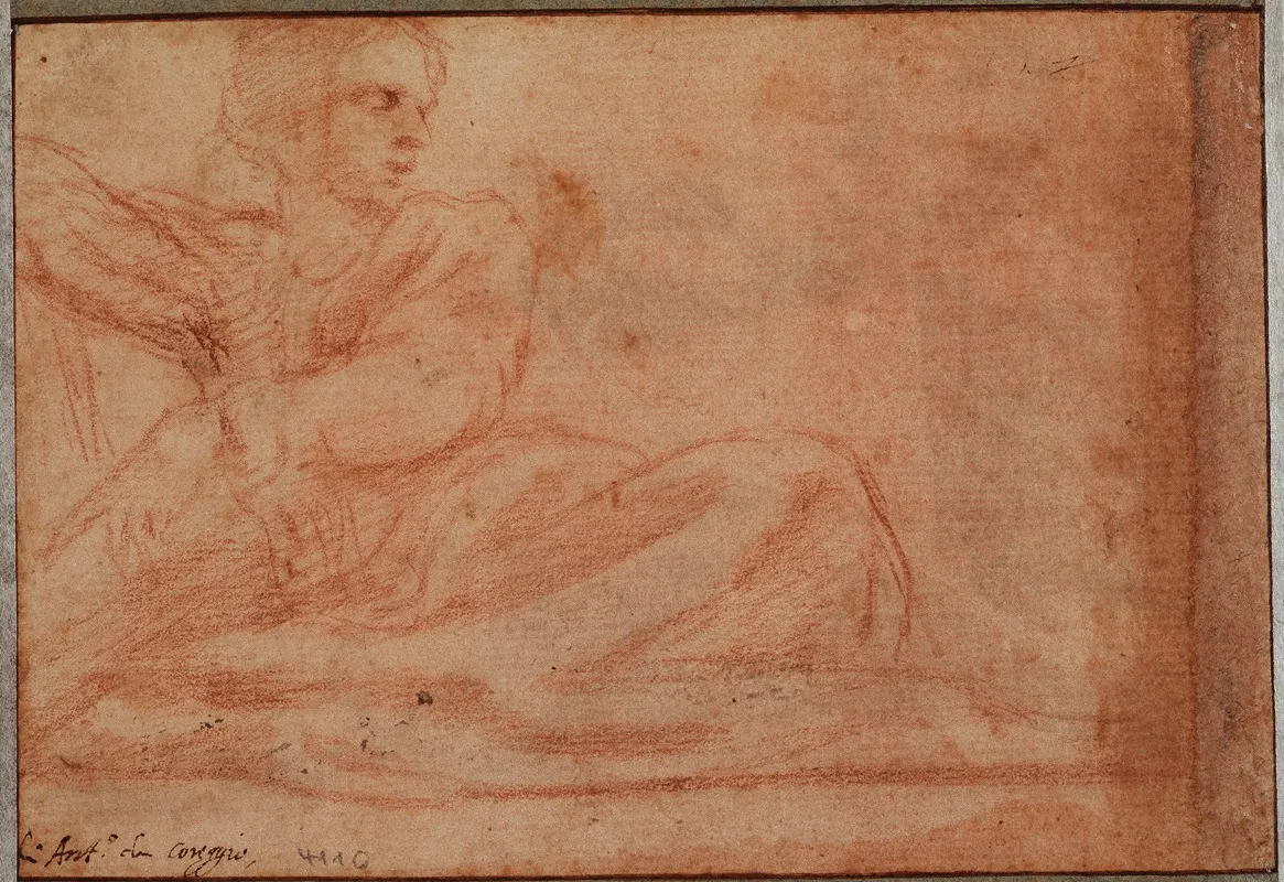 Seated Figure To The Right