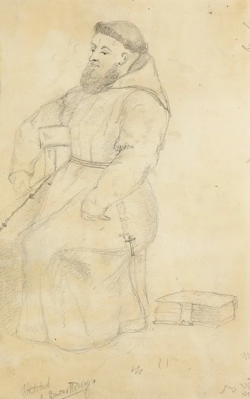 Seated Friar