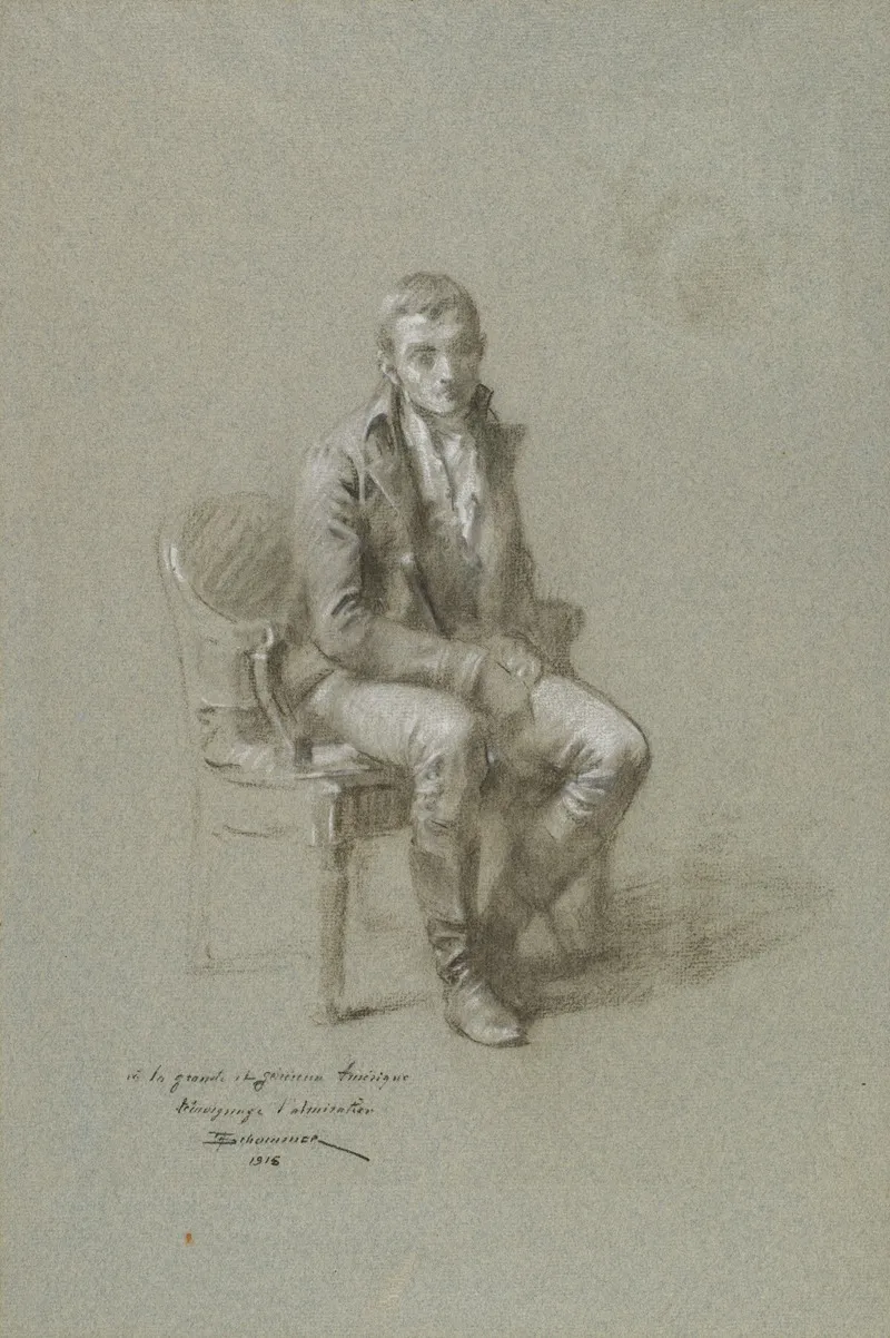 Seated Male Figure