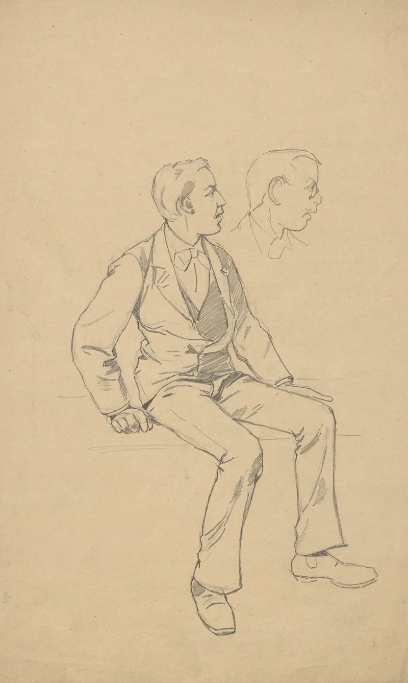 Seated Man 19