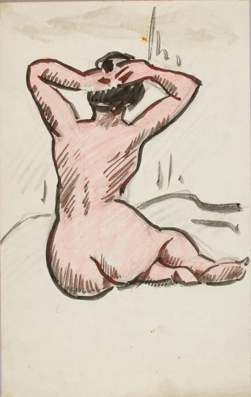 Seated Nude 10