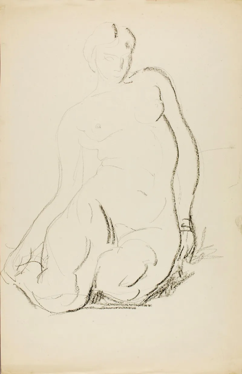 Seated Nude 26