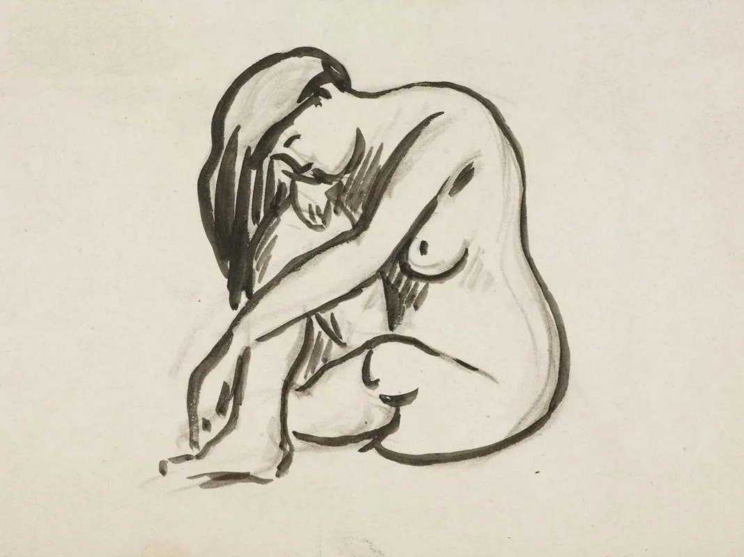 Seated Nude 28