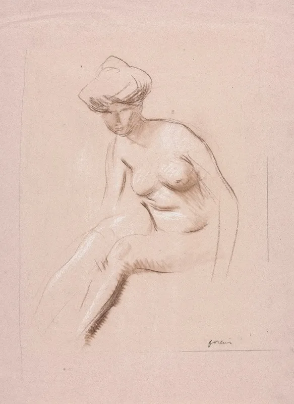 Seated Nude 3