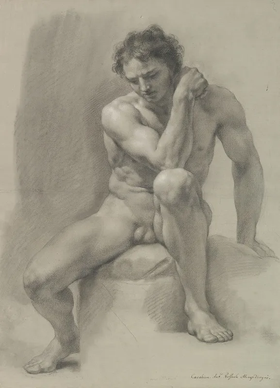 Seated Nude Male