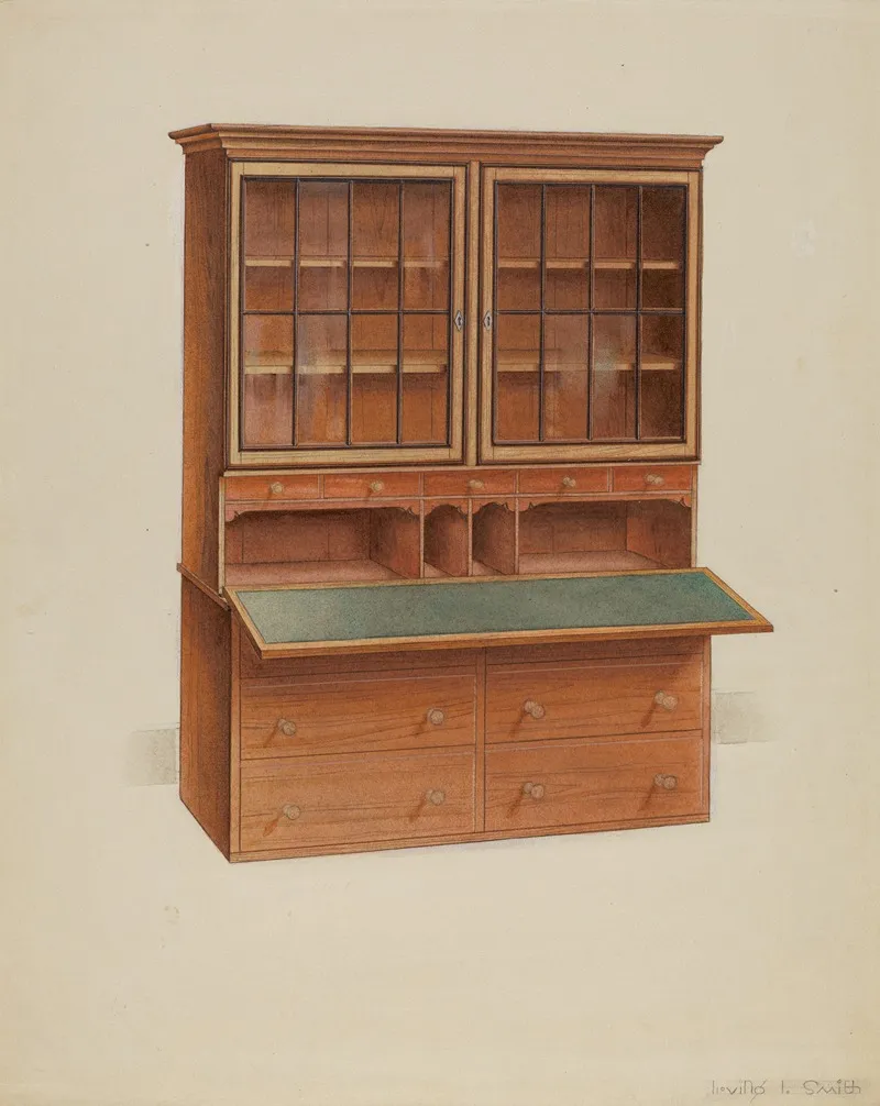 Secretary 9 by Irving I. Smith - Canvas Print
