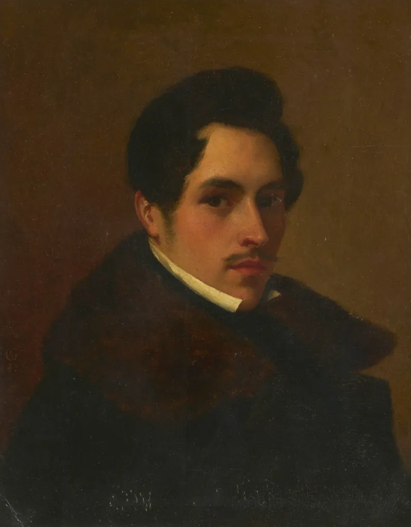 Selbstbildnis Albert Grafle