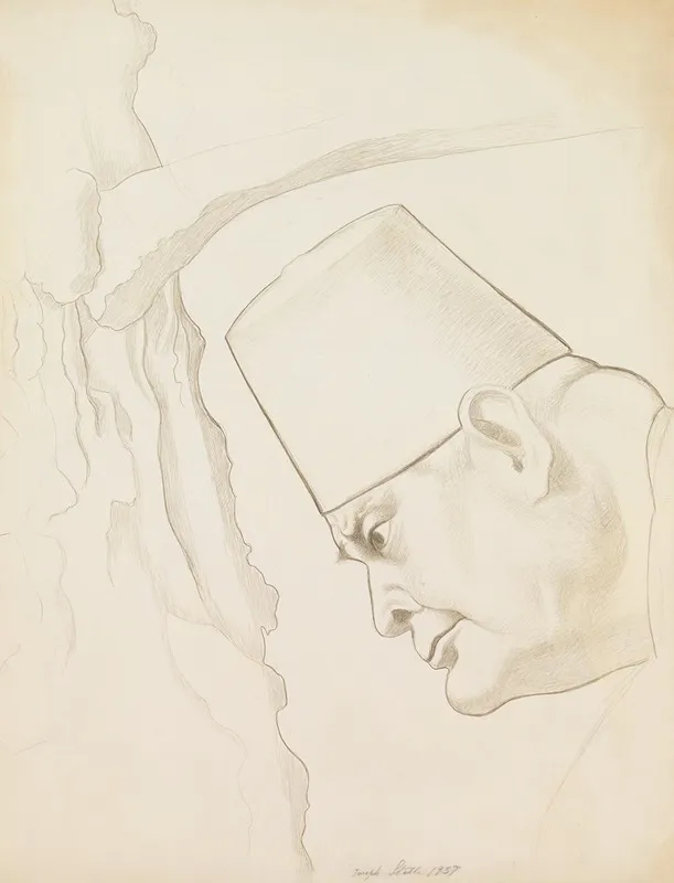 Self Portrait 543 by Joseph Stella - Canvas Print