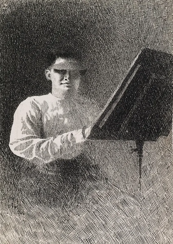 Self Portrait 544 by Joseph Stella - Canvas Print