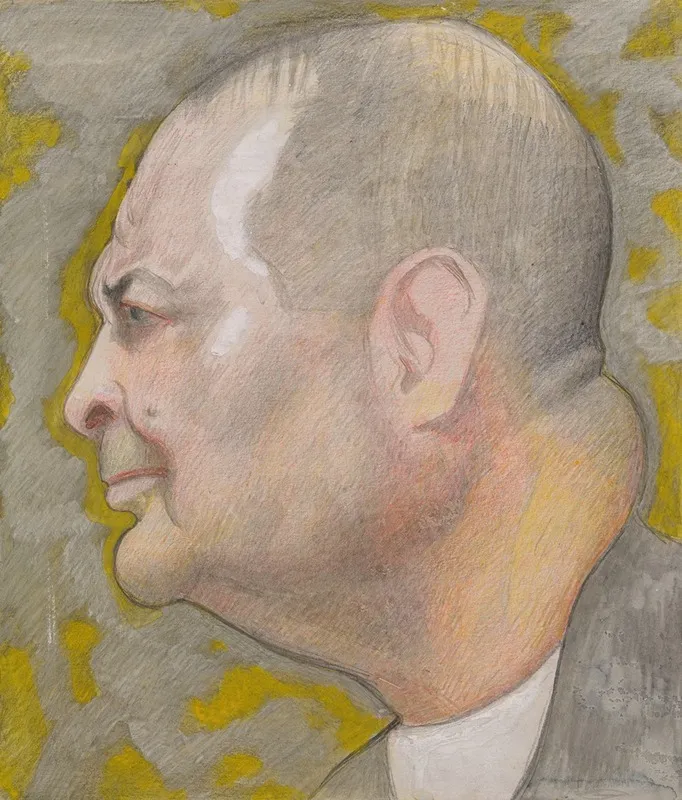 Self Portrait 557 by Joseph Stella - Canvas Print