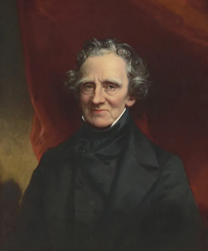 Self Portrait 74 by Thomas Sully - Canvas Print