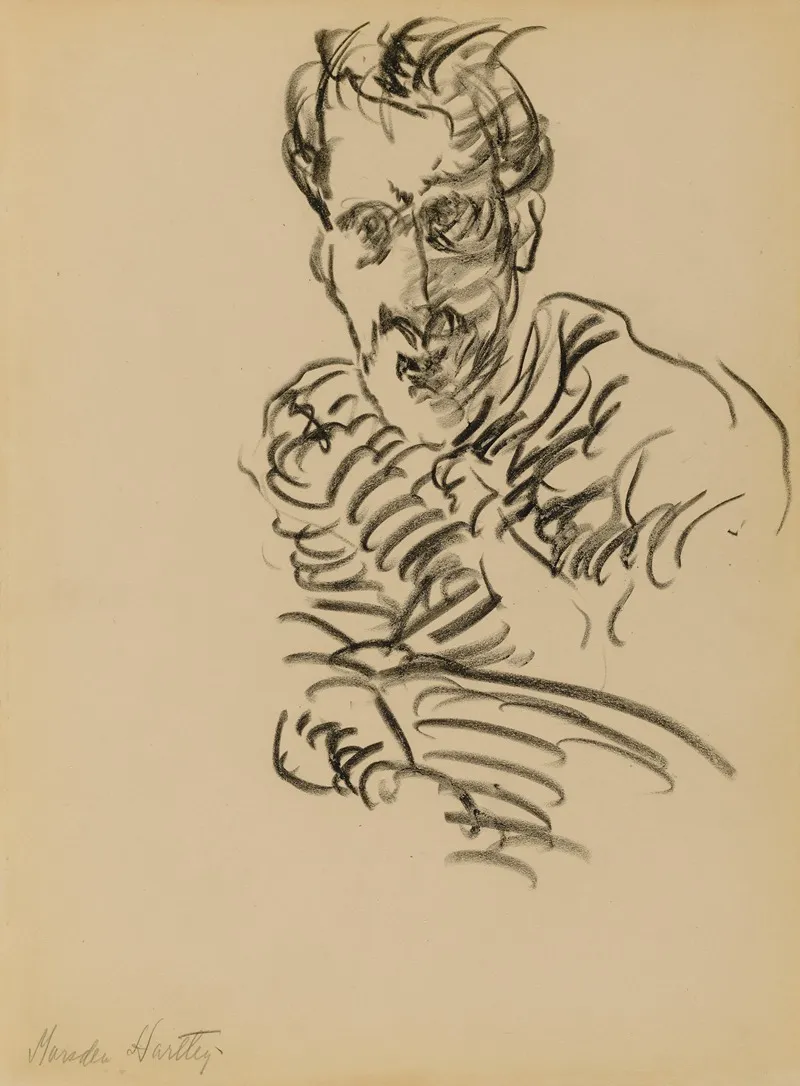 Self Portrait 750 by Marsden Hartley - Canvas Print