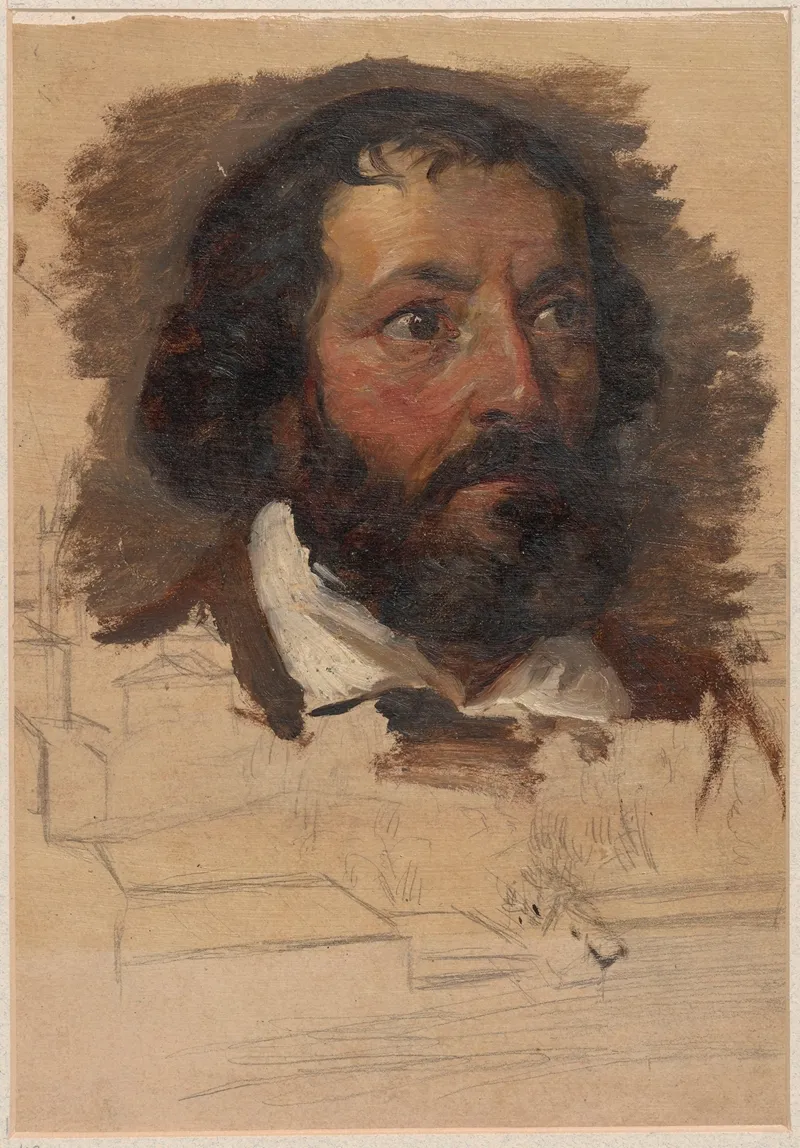 Self Portrait 829 by Arthur Blaschnik - Canvas Print