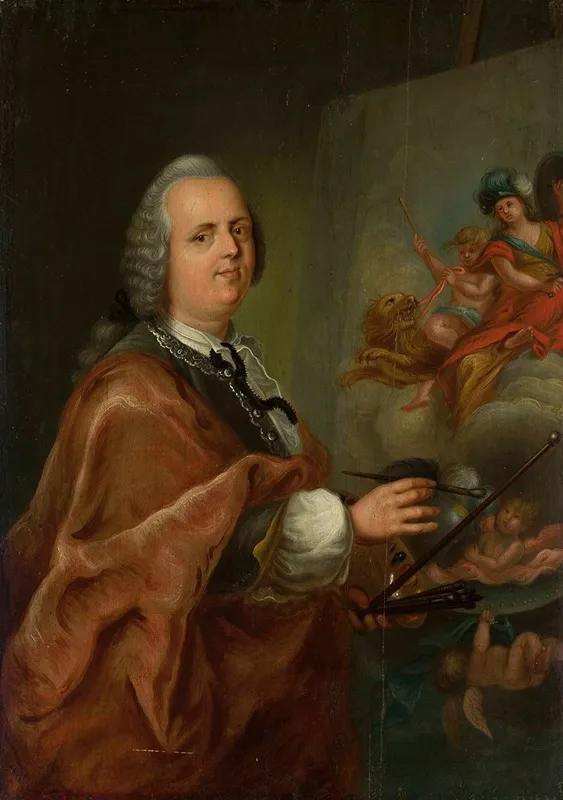 Self Portrait At Work