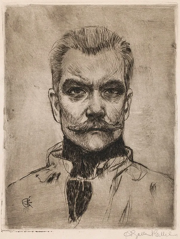 Self Portrait En Face