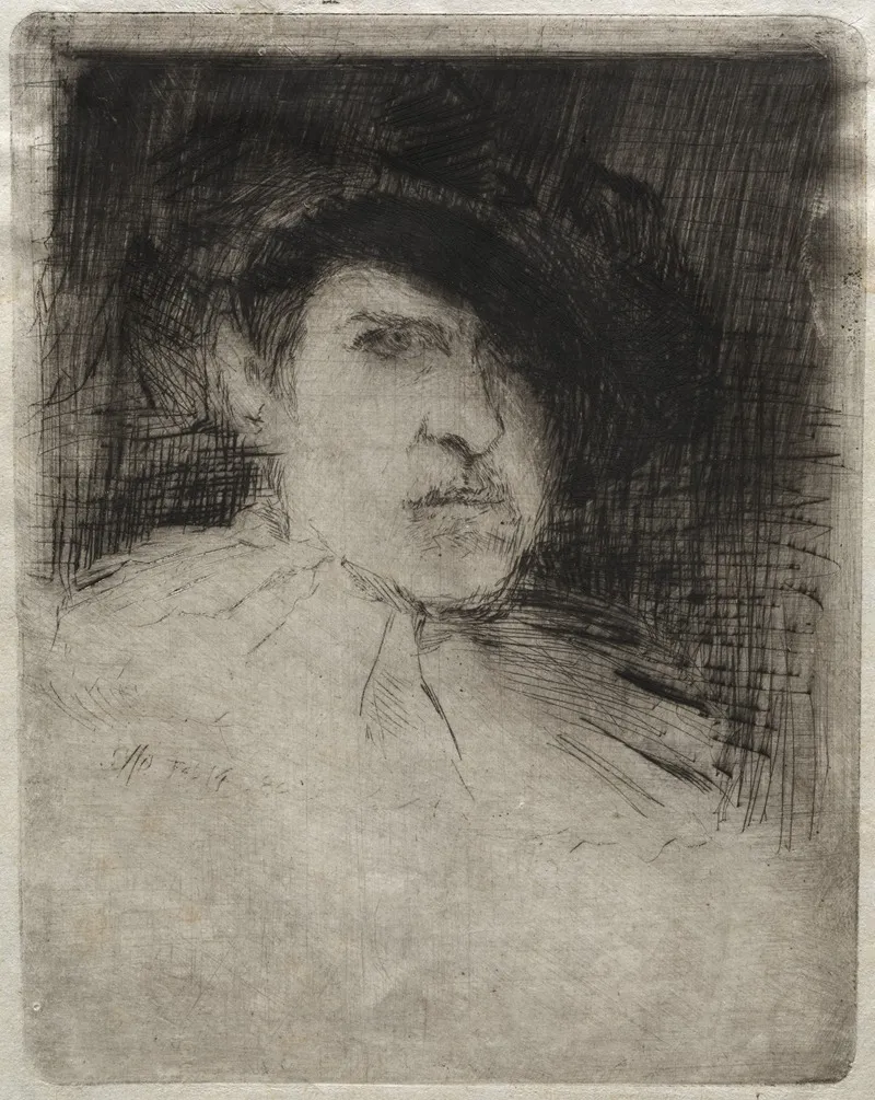 Self Portrait In Costume 2