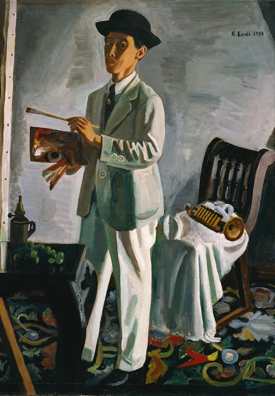 Self Portrait With A Hat 3