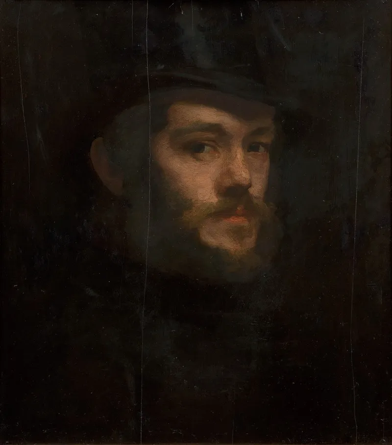 Self Portrait With A Top Hat
