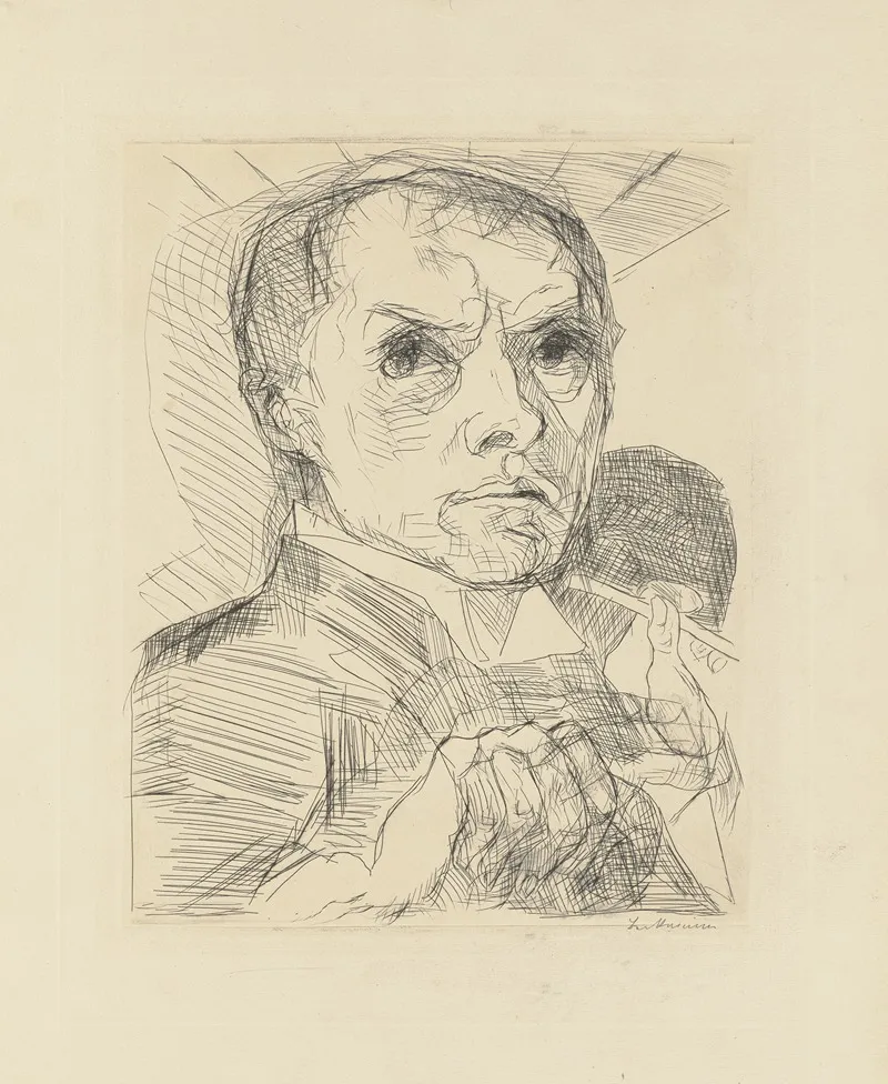 Self Portrait With Stylus