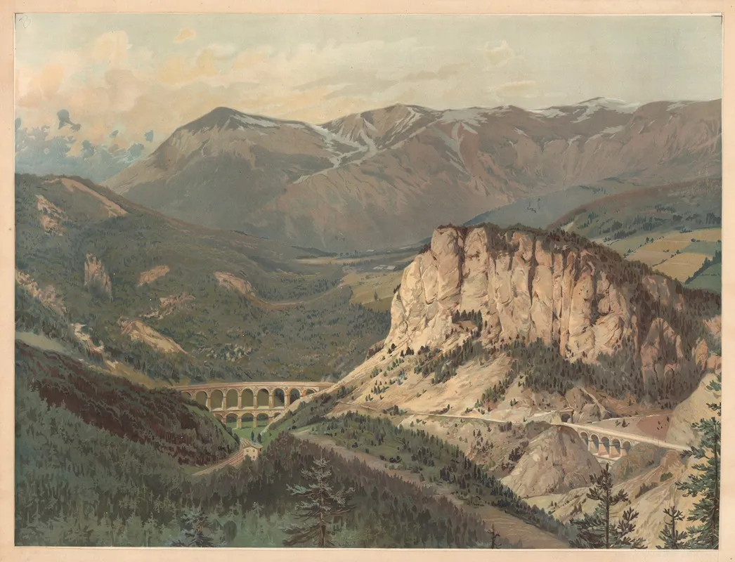 Semmering by Erwin Pendl - Canvas Print